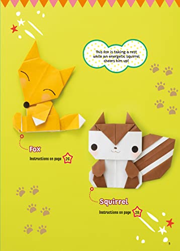 Easy Origami for Kids: Cute Paper Animals, Toys, Flowers and More! (40 Projects)