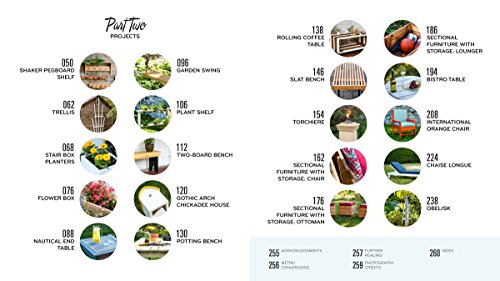 Hand-Built Outdoor Furniture: 20 Step-by-Step Projects Anyone Can Build