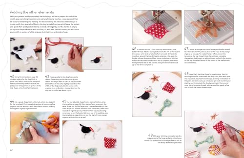 Applique Art: Freehand machine-embroidered pictures