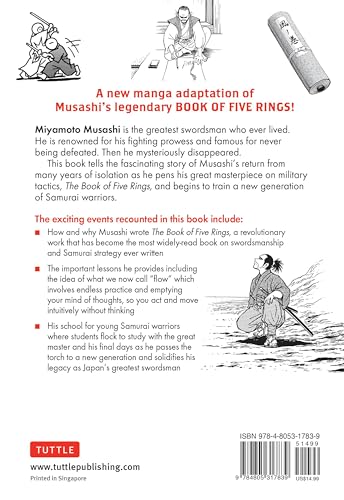 Miyamoto Musashi's Book of Five Rings: The Manga Edition: Japan's Legendary Book on Samurai Military Strategy