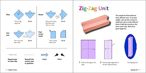 Origami Games for Kids Kit: Action Packed Games and Paper Folding Fun! [Origami Kit with Book, 48 Papers, 75 Stickers, 15 Exciting Games, Easy-to-Assemble Game Pieces]
