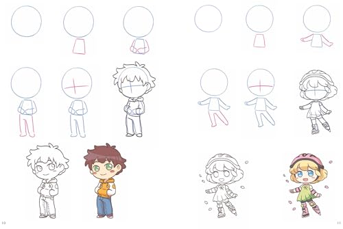 How to Draw Cute Kawaii in Simple Steps