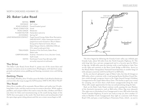Wild Roads Washington, 2nd Edition: 80 Scenic Drives to Camping, Hiking Trails, and Adventures