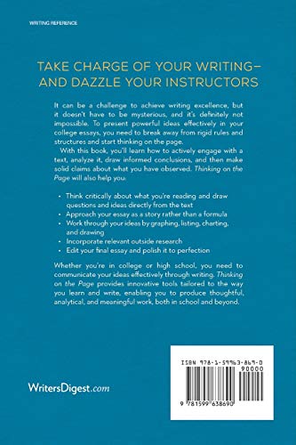 Thinking On The Page: A College Student's Guide to Effective Writing