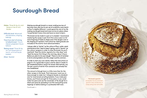 Baking Bread with Kids: Trusty Recipes for Magical Homemade Bread [A Baking Book]