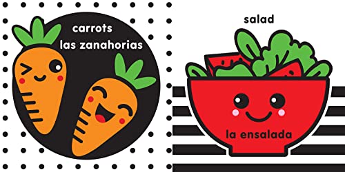 Sweet Baby: Lunch/El almuerzo: A High Contrast Introduction to Mealtime (Sweet Baby High Contrast)