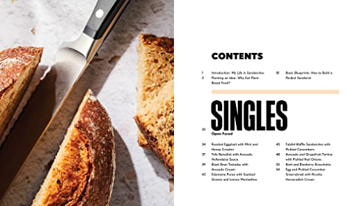 A Hearty Book of Veggie Sandwiches: Vegan and Vegetarian Paninis, Wraps, Rolls, and More