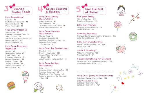 Kawaii Doodles: Supercute Drawings in Four Easy Steps (with over 1,250 illustrations)