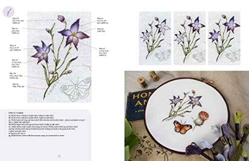 Kew Book of Nature Samplers, The: 10 embroidery projects with reusable iron-on transfers