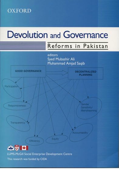 Devolution and Governance: Reforms in Pakistan