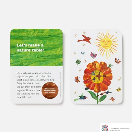 The Very Hungry Caterpillar Let's Play All Day: 52 Very Creative Activities for Kids (Big Cards for Little Hands)