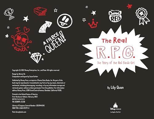 Disney/Pixar Turning Red: The Real R.P.G.: The Story of the Red Panda Girl