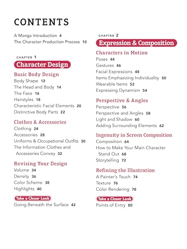 Manga Character Design: Faces, Fashions, Hairstyles and More! (With Over 800 Illustrations)