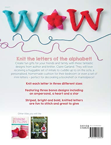 F&W Media David and Charles Books, Knit The Alphabet