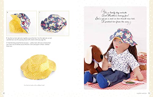 Sew Maddie: The adorable rag doll who loves fun and fashion!