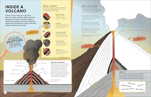 Brain Booster Volcanoes and Earthquakes: Over 100 Mind-Boggling Activities that Make Learning Easy and Fun