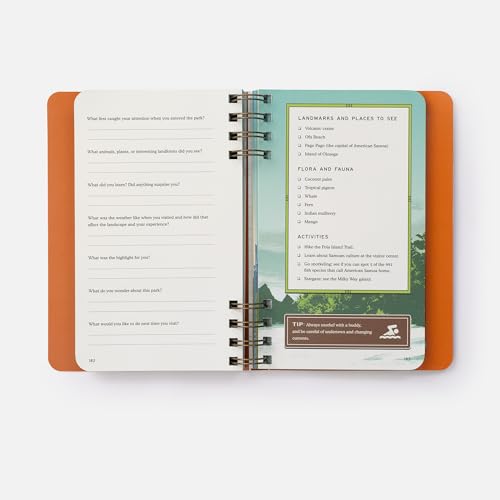 The National Parks Traveler's Companion: A Journal Featuring Bucket Lists, Writing Prompts, and Passport Stamp Logs