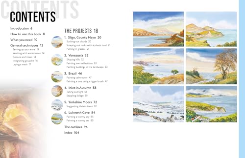 Anyone Can Paint Coastal Landscapes: 6 easy step-by-step projects to get you started