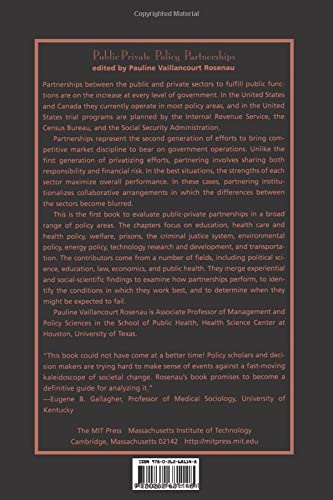 Public-Private Policy Partnerships
