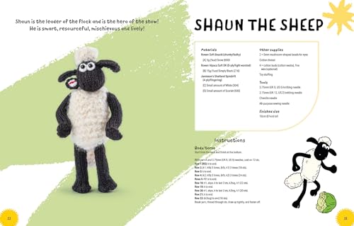 Shaun the Sheep: Baa-rilliant Knits!: 10 EWE-nique characters
