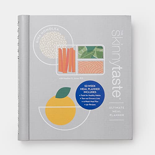 The Skinnytaste Ultimate Meal Planner: 52-Week Meal Planner with 35+ Recipes, a 12-Week Meal Plan, Tear-Out Grocery Lists, and Tools for Healthy Habits