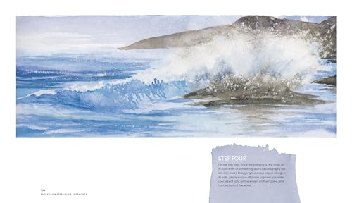 Everyday Watercolor Seashores: A Modern Guide to Painting Shells, Creatures, and Beaches Step by Step