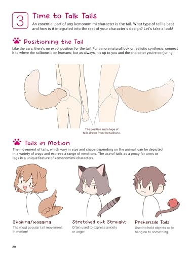 Create Kemonomimi Characters for Cosplay, Anime & Manga: Furries with Realistic Animal Features and Matching Fashions (With Over 600 Illustrations)