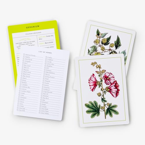 New York Botanical Garden Herb Identification Flashcards: 100 Common Herbs of North America