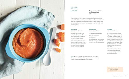 Baby Food Maker Cookbook: 125 Fresh, Wholesome, Organic Recipes for Your Baby Food Maker Device or Stovetop