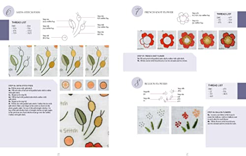 Kew Book of Nature Samplers, The: 10 embroidery projects with reusable iron-on transfers