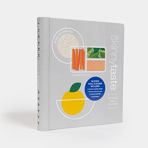The Skinnytaste Ultimate Meal Planner: 52-Week Meal Planner with 35+ Recipes, a 12-Week Meal Plan, Tear-Out Grocery Lists, and Tools for Healthy Habits