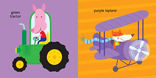 Books with Bumps: Vehicle Colors: A Whimsical Touch and Feel Book