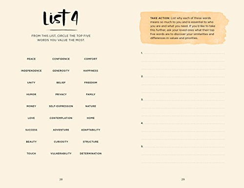 52 Lists for Togetherness: Journaling Inspiration to Deepen Connections with Your Loved Ones (A Weekly Guided Mindfulness and Positivity Journal for Women to Nurture Relationships)