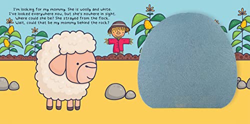 Little Hippo Books Peek and Seek On the Farm Children's Books Ages 1-3 | Touch and Feel Books for Toddlers 1-3 & Baby Books | Best Kid's Books and ... Children's Books and Sensory Books