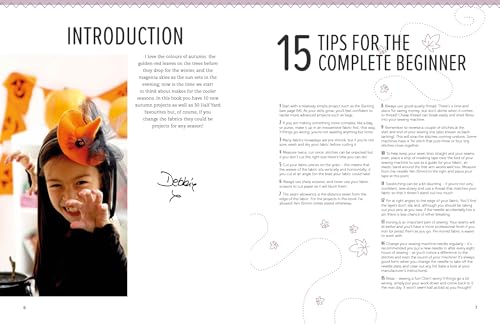 Half Yard Autumn Collection: Debbie's top 40 Half Yard sewing projects for fall sewing