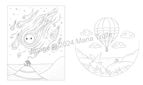 Shooting Star: Coloring Book (Maria Trolle)