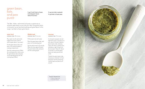 Baby Food Maker Cookbook: 125 Fresh, Wholesome, Organic Recipes for Your Baby Food Maker Device or Stovetop