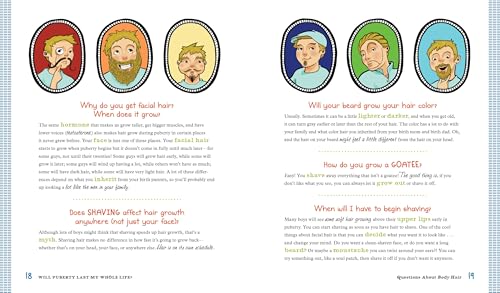 Will Puberty Last My Whole Life?: REAL Answers to REAL Questions from Preteens About Body Changes, Sex, and Other Growing-Up Stuff
