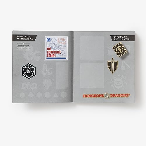 Dungeons & Dragons Stickerology: Legendary Stickers of Monsters, Magical Items, and More: Stickers for Journals, Water Bottles, Laptops, Planners, and More