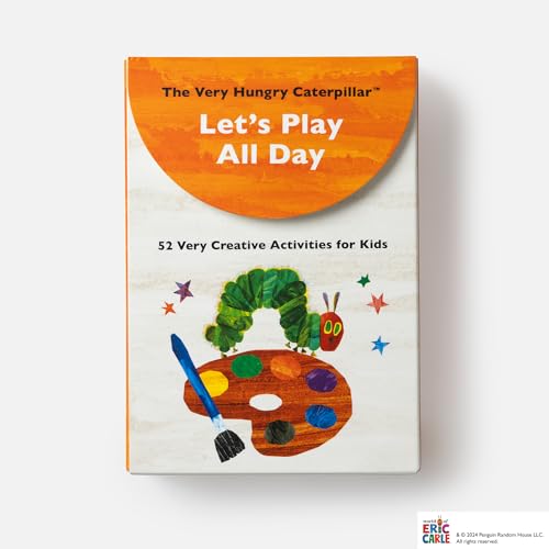 The Very Hungry Caterpillar Let's Play All Day: 52 Very Creative Activities for Kids (Big Cards for Little Hands)