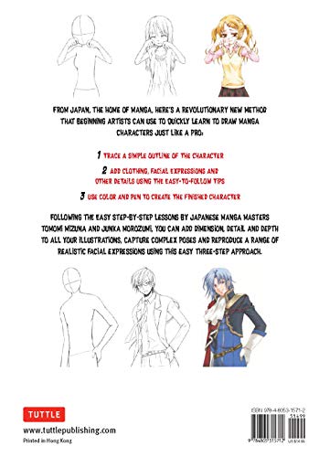 Drawing Dynamic Manga Characters: The Easy 1-2-3 Method for Beginners