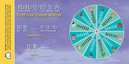 Lucky Lunar Animals - Traditional: A Bilingual Book in English and Mandarin with Traditional Characters, Zhuyin, and Pinyin (Bitty Bao)