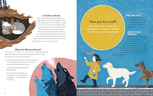Howl like a Wolf!: Learn about 13 Wild Animals and Explore Their Lives through Creative Play and Activities