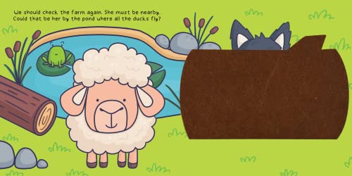 Little Hippo Books Peek and Seek On the Farm Children's Books Ages 1-3 | Touch and Feel Books for Toddlers 1-3 & Baby Books | Best Kid's Books and ... Children's Books and Sensory Books