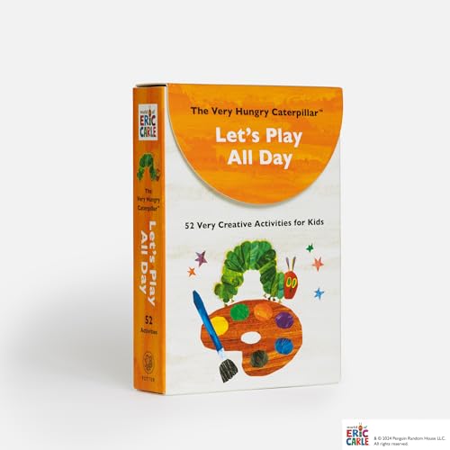 The Very Hungry Caterpillar Let's Play All Day: 52 Very Creative Activities for Kids (Big Cards for Little Hands)