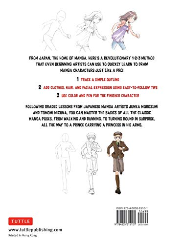 Drawing Basic Manga Characters: The Complete Guide for Beginners (The Easy 1-2-3 Method for Beginners)