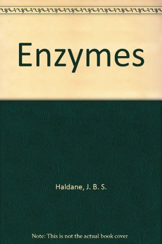 Enzymes by Haldane J. B. S. (1965-09-15) Hardcover