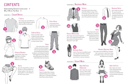 The Ultimate Guide to Manga Fashion: Learn to Draw Realistic Clothing--from Streetwear to High Fashion (with over 1000 illustrations)