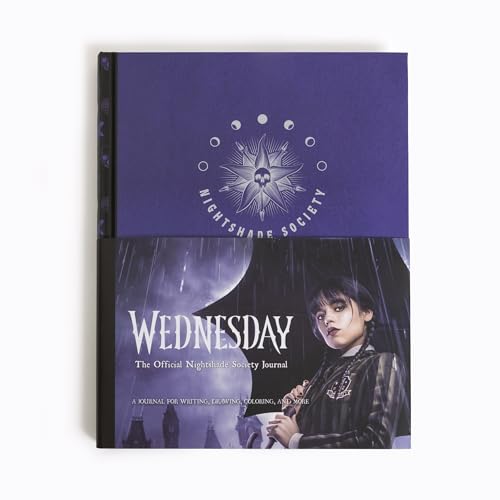 Wednesday: The Official Nightshade Society Journal: A Journal for Writing, Drawing, Coloring, and More