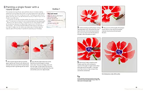 Watercolour Flowers for the Absolute Beginner